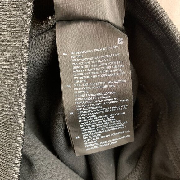 G Star Raw Mens Sweatpants Medium Black White Joggers Rodis Block SW Tapered - Picture 8 of 15